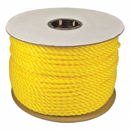 Twisted, 1/2 in Dia, General Purpose Utility Rope - 35MP04