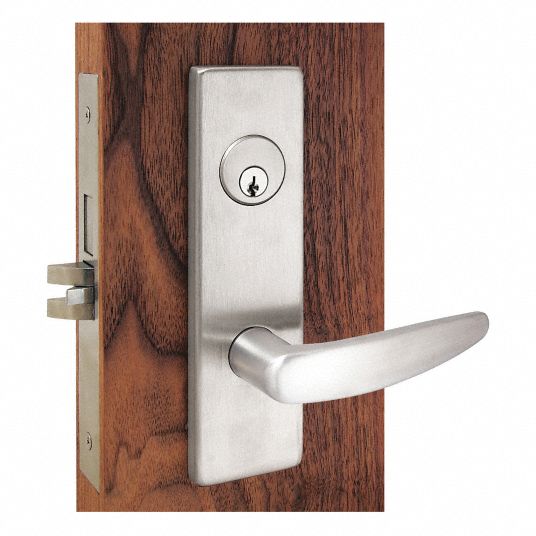 TOWNSTEEL, Storeroom Lever Locksets, Brass, Door Lockset - 35MR97|MSE-R ...