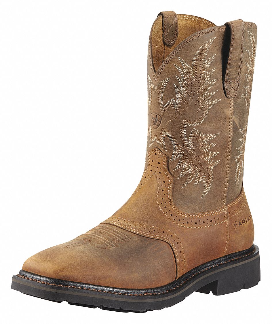 ariat steel toe cowboy boots