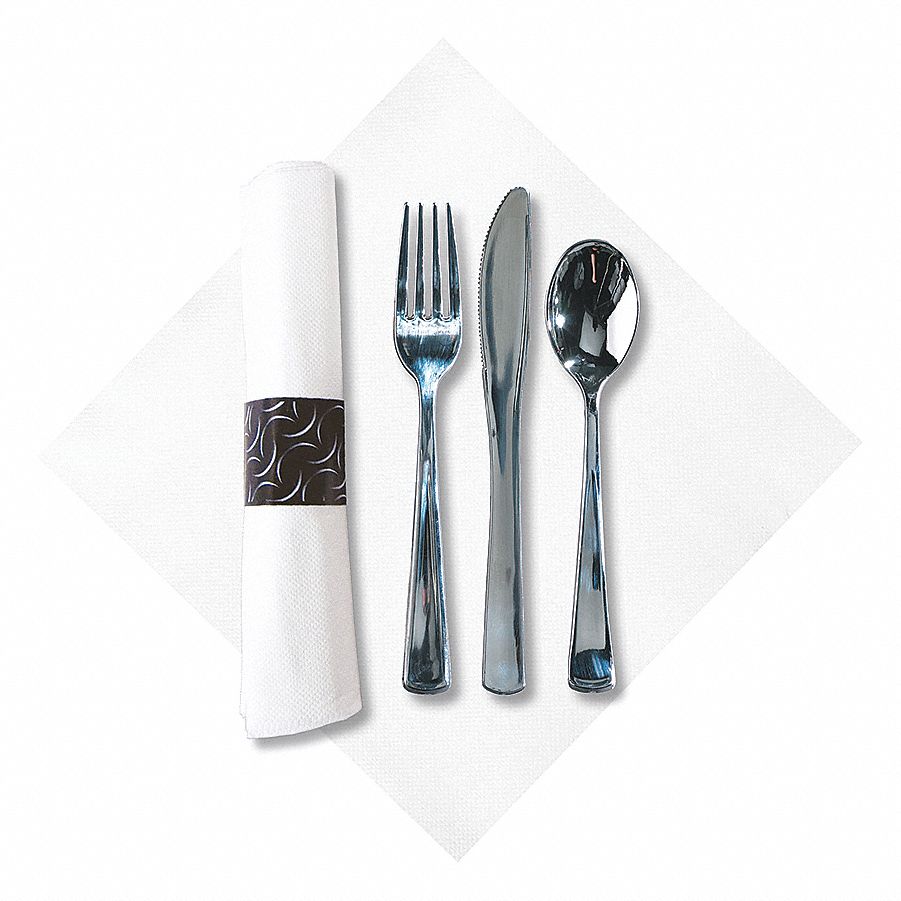 35NG22 - Cutlery Set Silver Heavy Weight PK100
