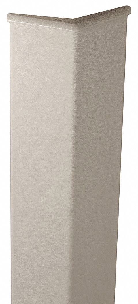 INPRO Corner Guard, Vinyl, 96" Height, 3" Width, 0.080" Thickness