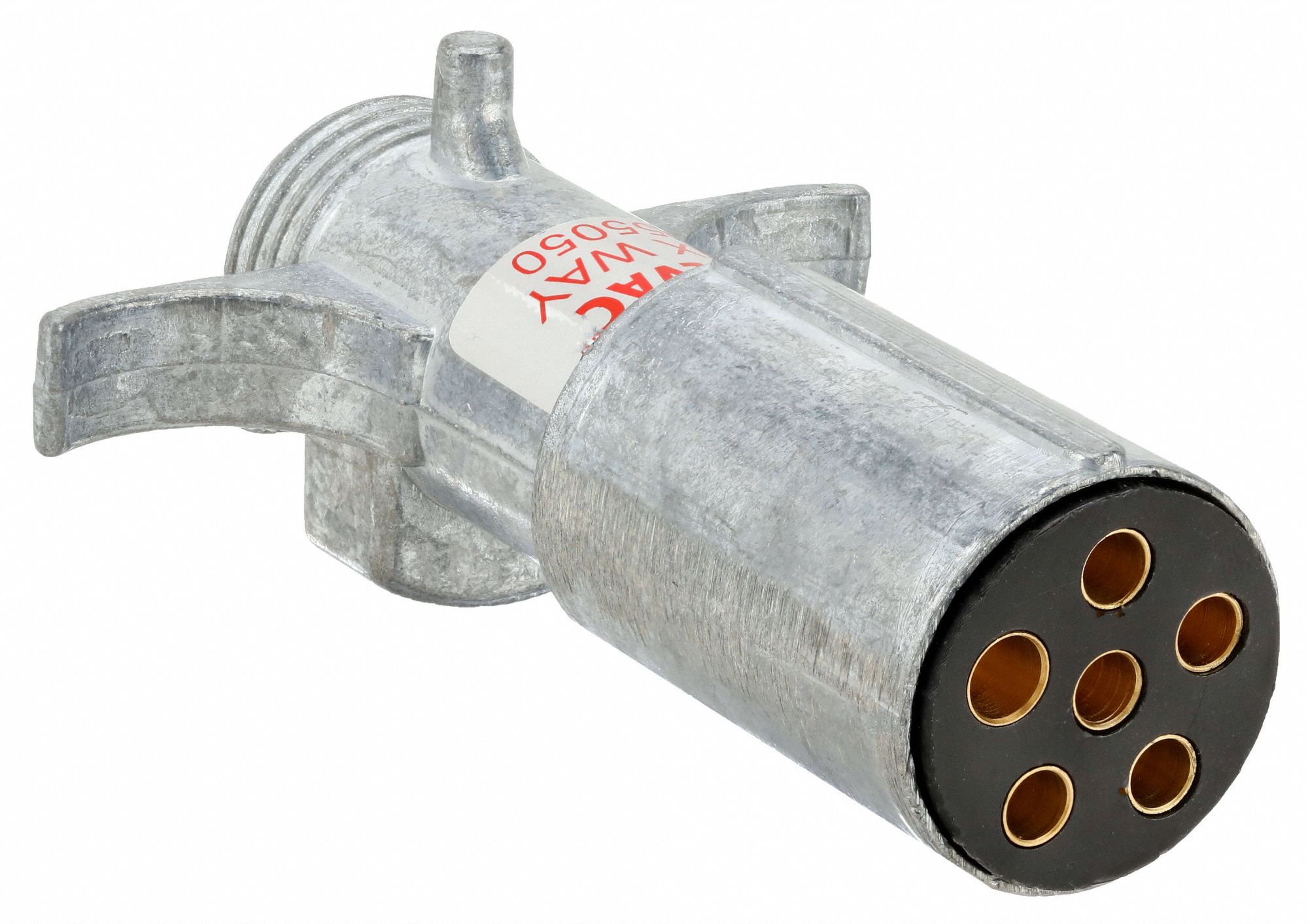 VELVAC, 6Way, Plastic, Trailer Connector Plug 35NL08055050 Grainger