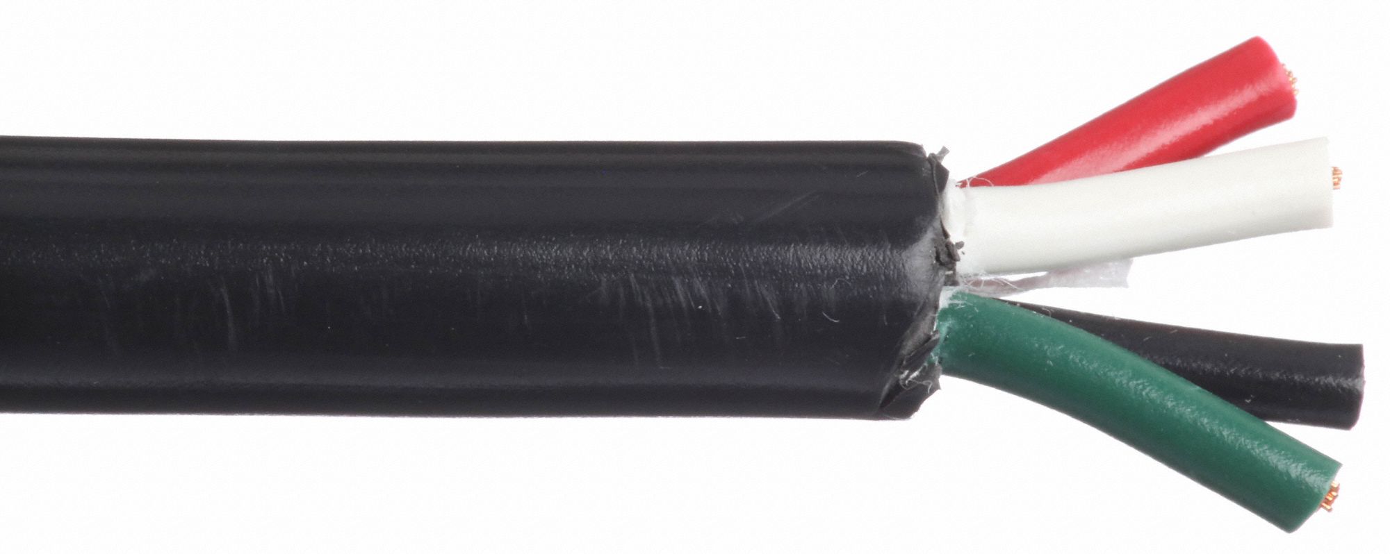 VELVAC Trailer Cable, Number of Conductors 4, 14 AWG, PVC, 100 ft
