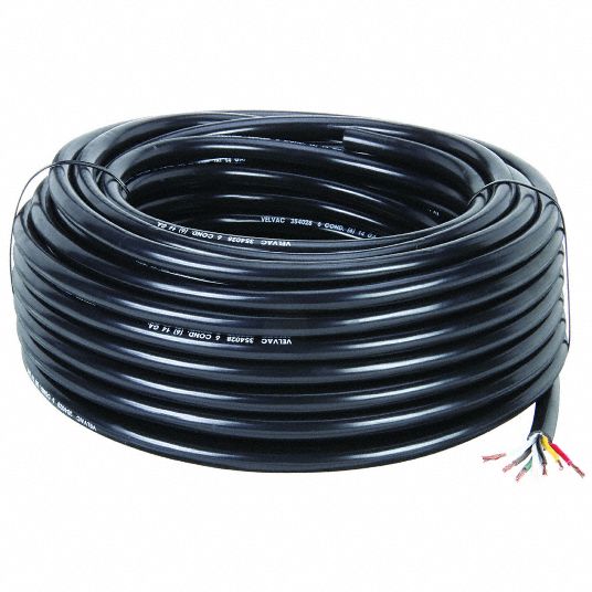 Velvac 14 Awg Wire Size Pvc Trailer Cable 35nl26050007 Grainger