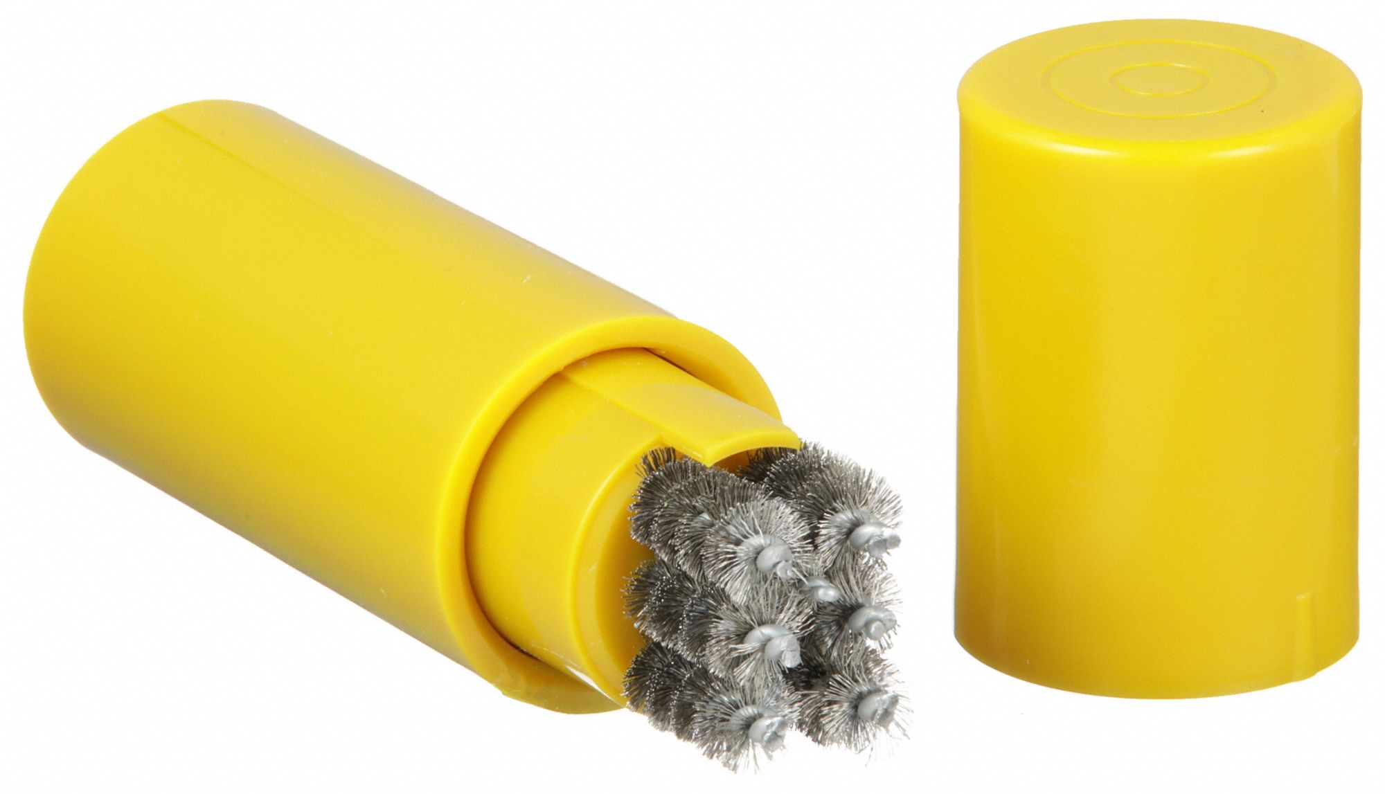 SOCKET BRUSH SET, 8 IN OVERALL L, DURABLE PLASTIC BODY, STAINLESS STEEL