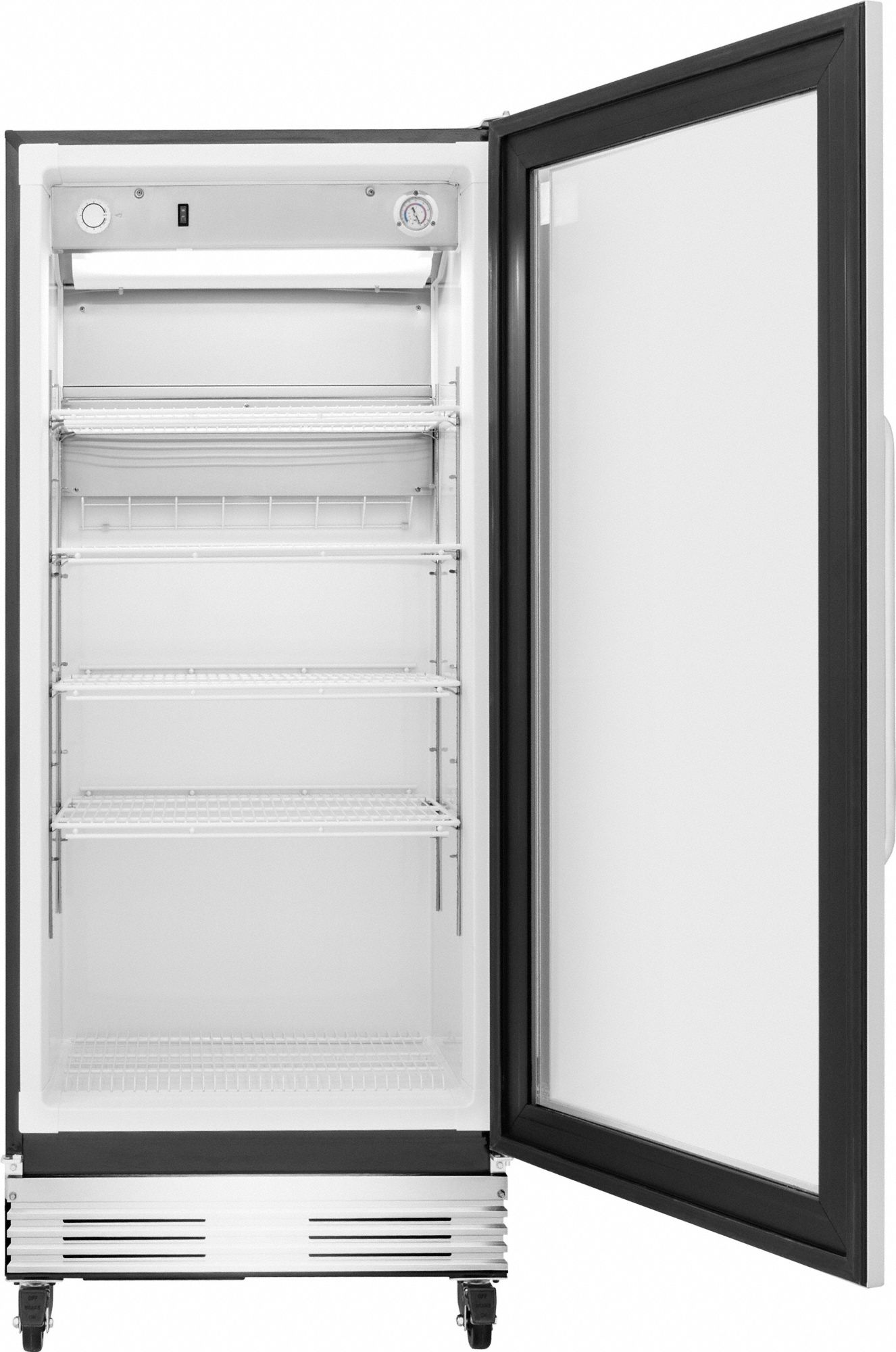 FRIGIDAIRE Refrigerator, Commercial, Stainless Steel, 32 in Overall