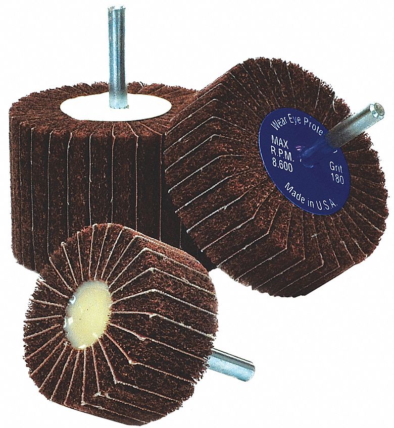 Flap Wheel, Interleaf, AO, 2 in., 120 Grit