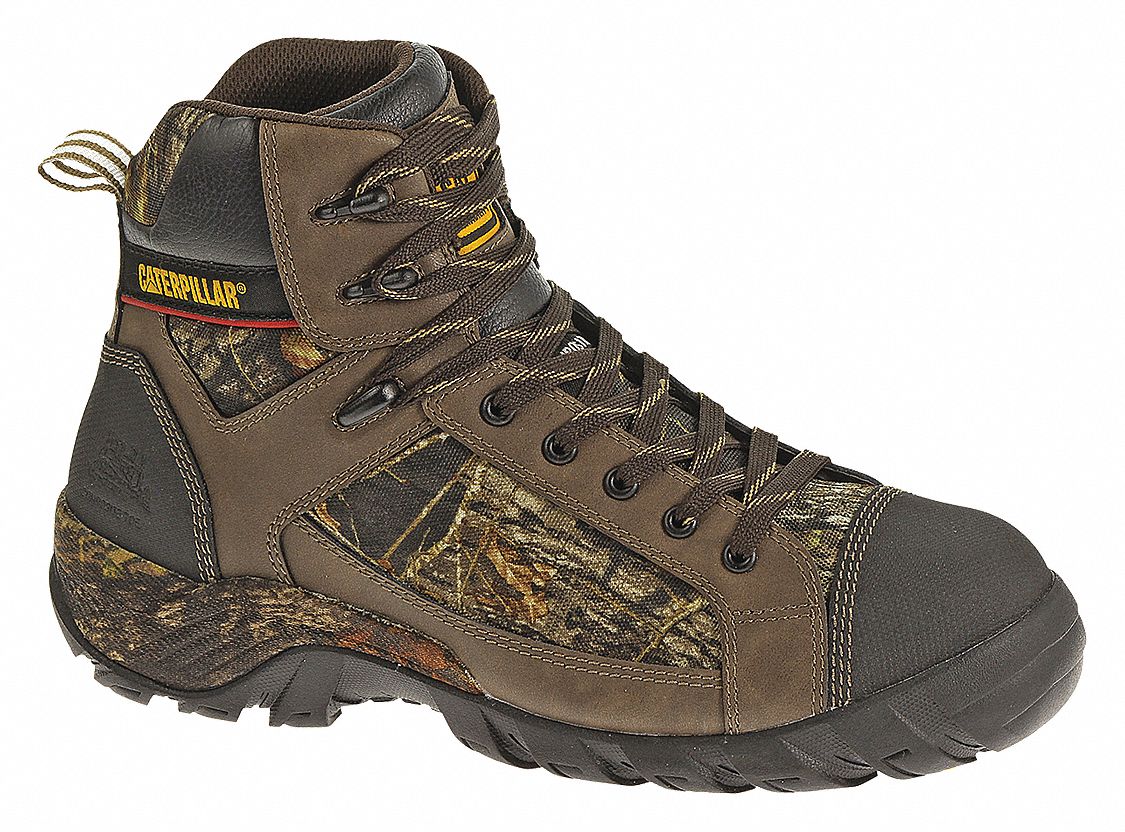 camo composite toe boots