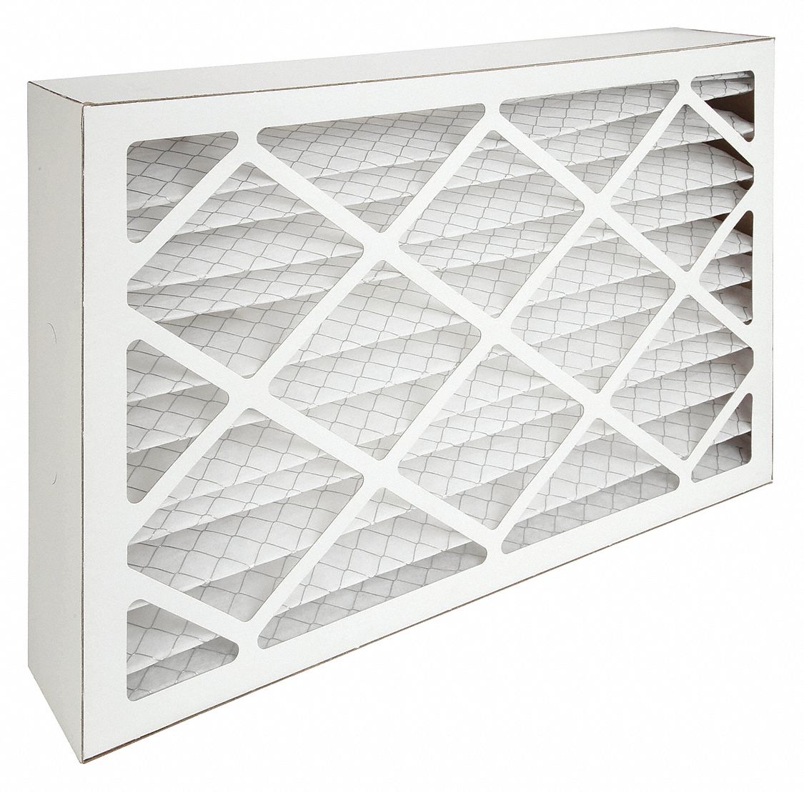 FURNACE AIR CLEANER FILTER, 25 X 16 X 5 IN, MERV 11, 65% EFFICIENCY, SYNTHETIC