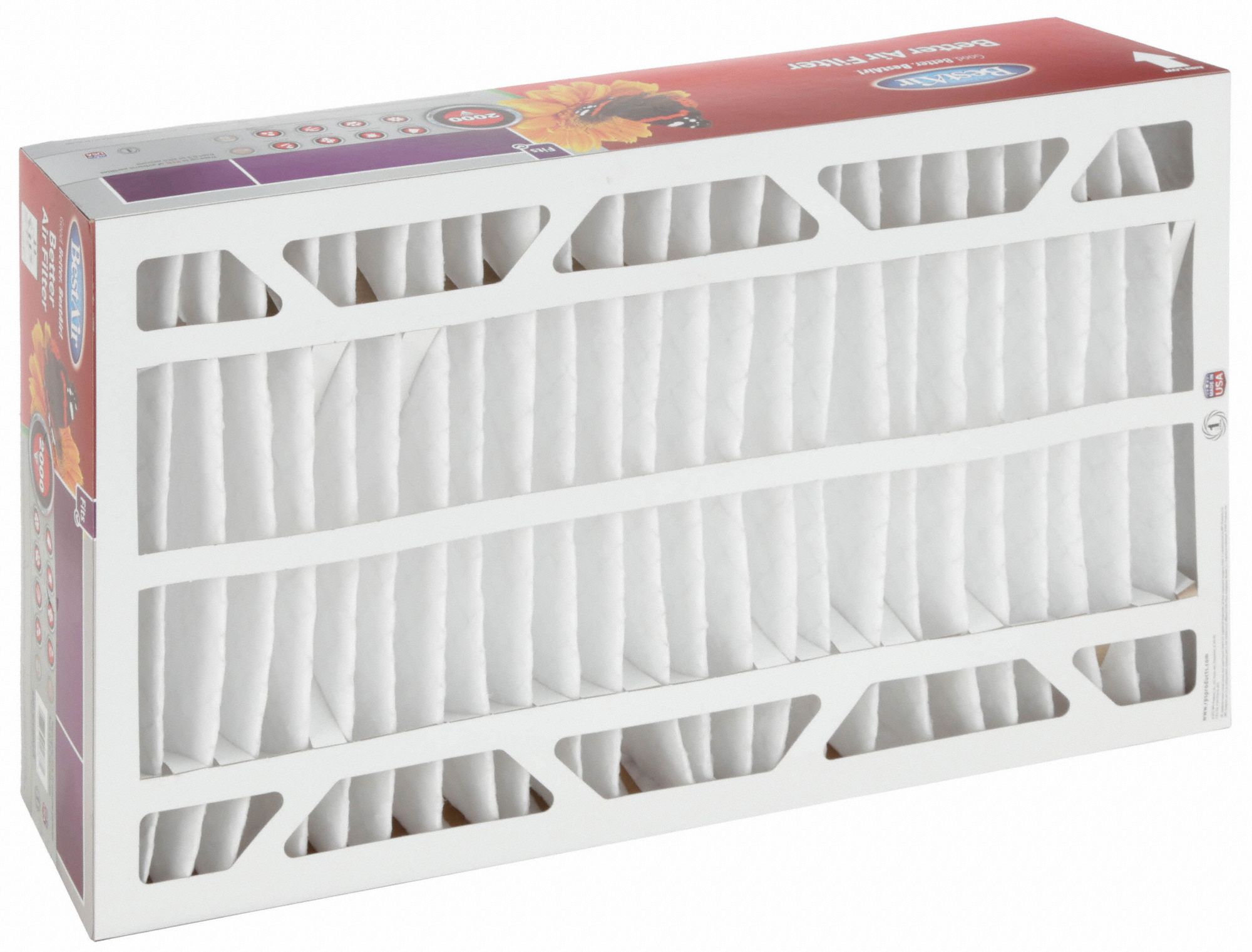 BESTAIR PRO Furnace Air Cleaner Furnace Air Cleaner Filter, 16x27x6