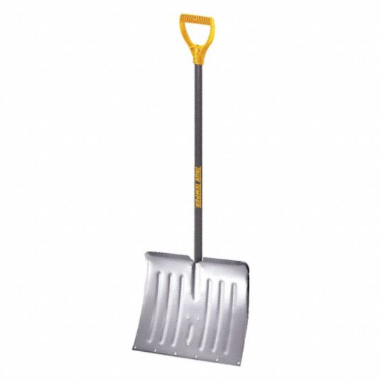 TRUE TEMPER, Aluminum, 14 1/2 in Blade Lg, Snow Shovel - 35NZ65|1638300 ...