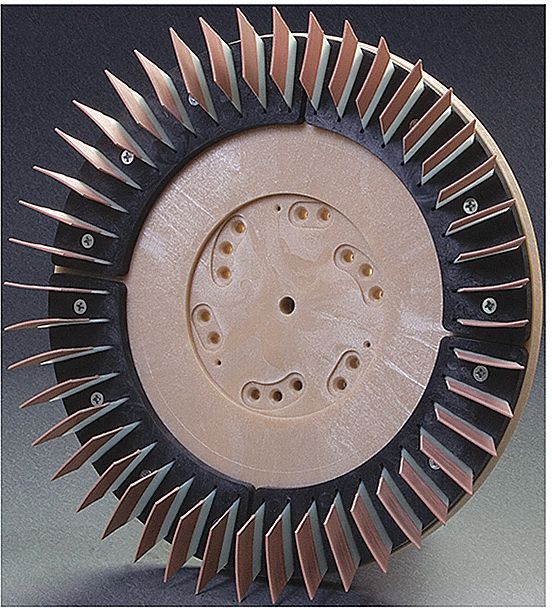 Polishing Abrasive Pad: 12 in Dia, 1, 000 Grit, 600 RPM Max Speed, Dry/Wet, 2 in Blade Lg