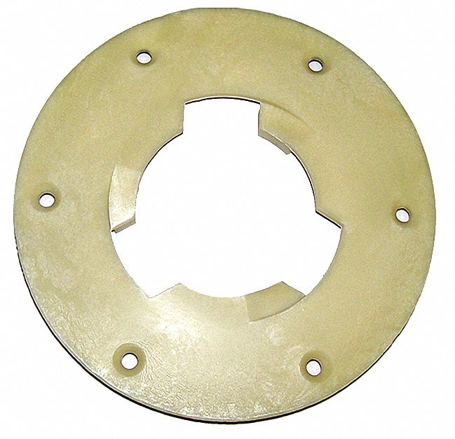 Clutch Plate: 5 in Dia, 12 in_13 in_14 in_15 in_16 in_18 in_20 in Fits Machine Size