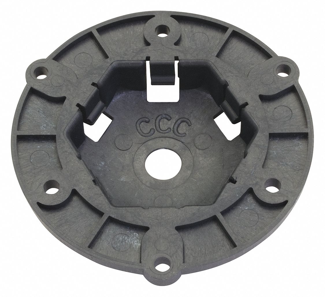 Clutch Plate: 5 in Dia, 12 in_13 in_15 in_16 in_19 in Fits Machine Size, Floor Machine