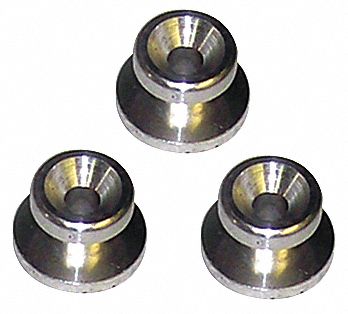 Lug Nut System: Lug Nut System, Steel, 1 in Overall Lg, 1 in Overall Wd, Silver