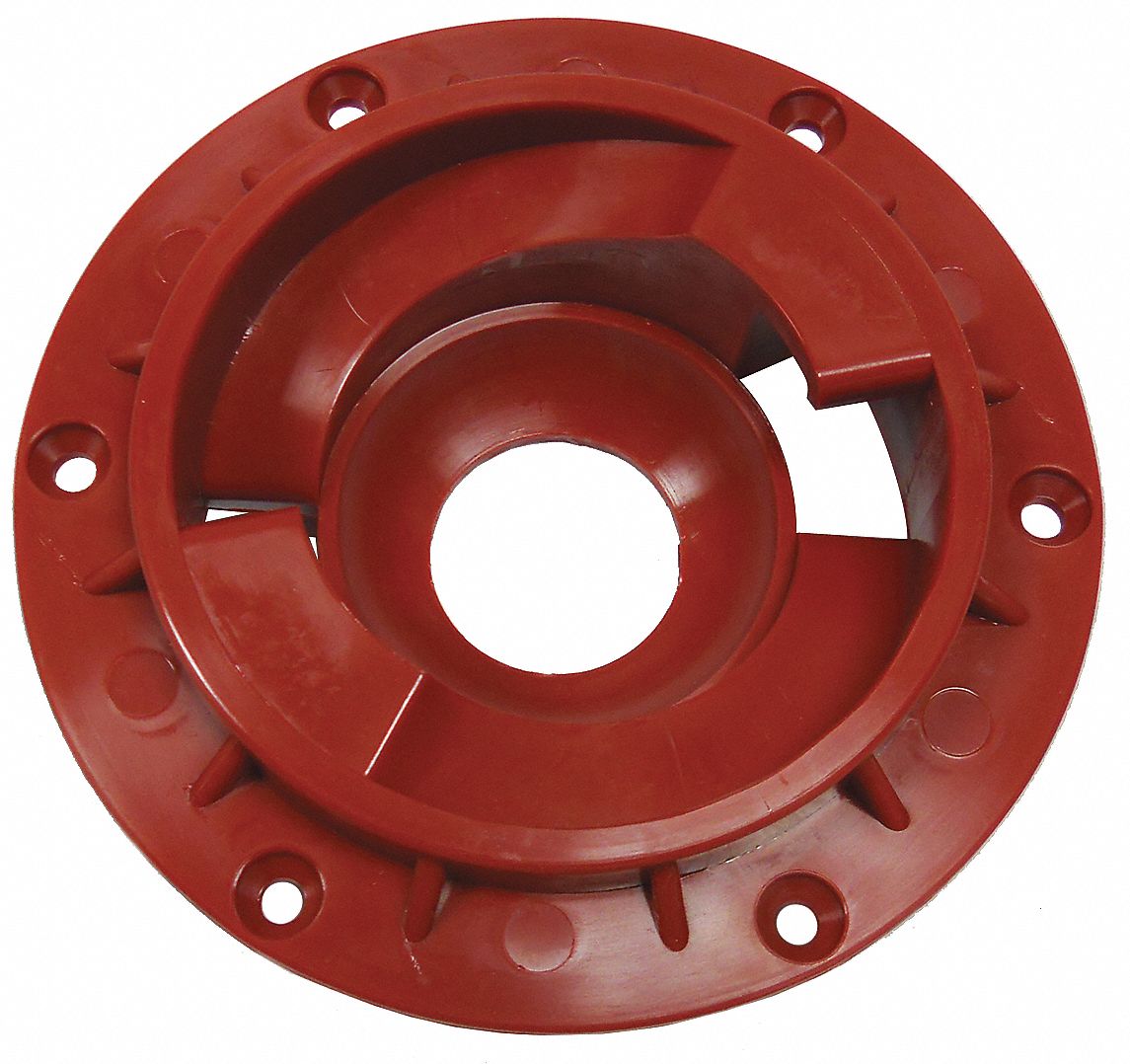 DIAMABRUSH NP-500 Clutch Plate,6 1/4 in L,Red 35PT66