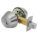 DEADBOLT,,SATIN CHROME