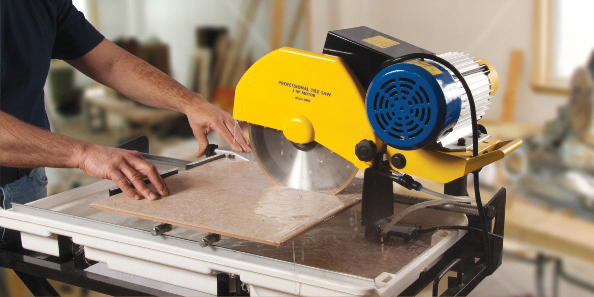 QEP Tile Saw, Wet, 10 in Blade Dia. 35R64960020SQ Grainger