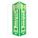 V-SHAPE PROJECTION SIGN, PLASTIC, 7½ IN WIDTH, 18 IN HEIGHT, GREEN/YELLOW