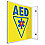 Sign,AED,8x8 In.