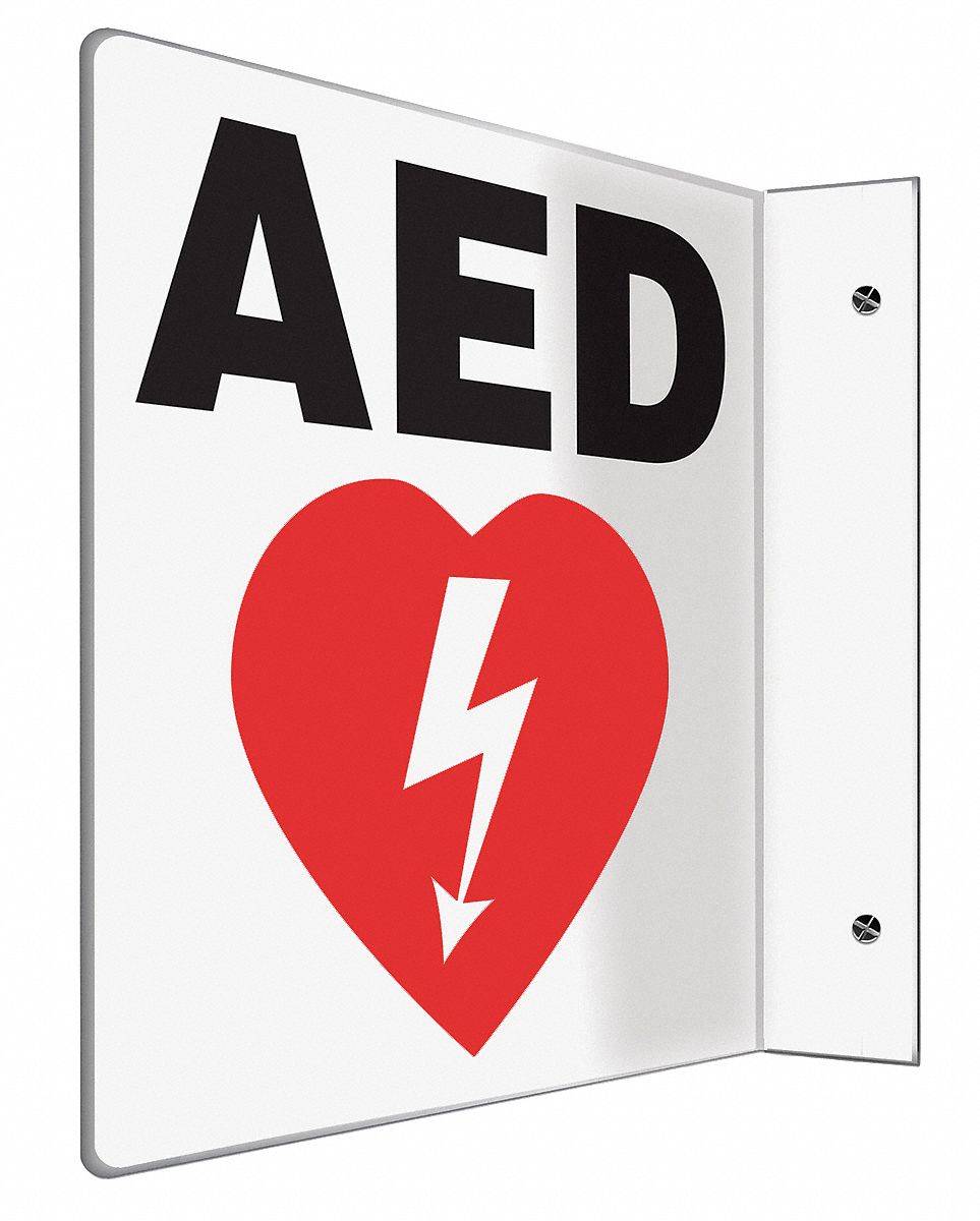 L-SHAPE PROJECTION SIGN, PLASTIC, 8 IN WIDTH, 8 IN HEIGHT, WHITE, WITH MOUNTING HOLES, L-SHAPED