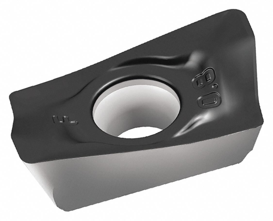 Parallelogram Milling Insert: 0.80mm Corner Radius, 0.187 in Thick