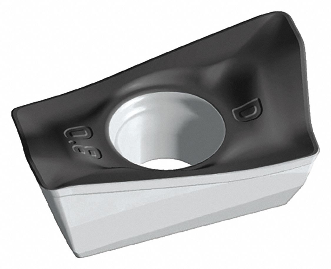 Parallelogram Milling Insert: 0.80mm Corner Radius, 0.187 in Thick