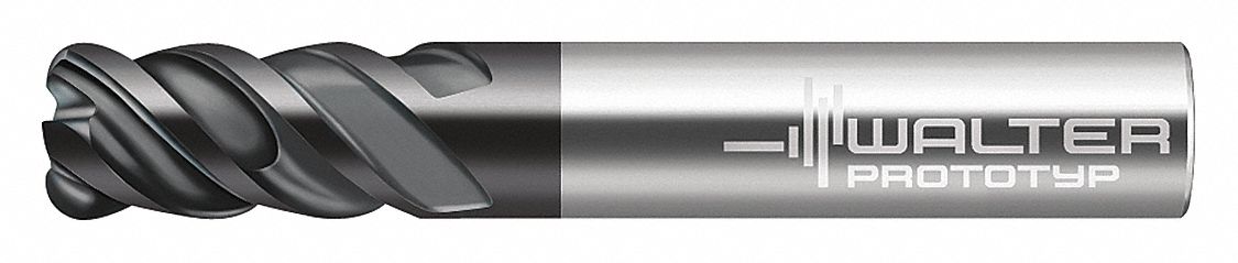 CR End Mill, 1.02mm CR, 10.00mm Dia