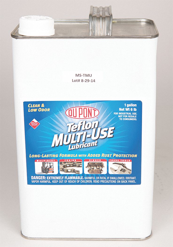 TEFLON General Purpose Lubricant 30° to 300°F, H2 No Food Contact