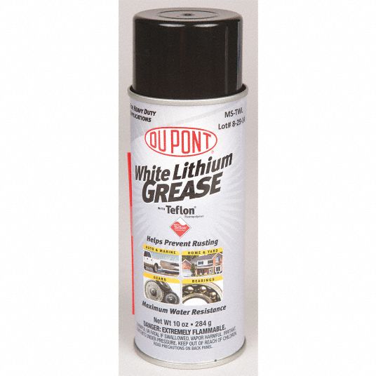 TEFLON White, PTFE, Multipurpose Grease, 10 oz, 2 NLGI Grade - 35RP35 ...