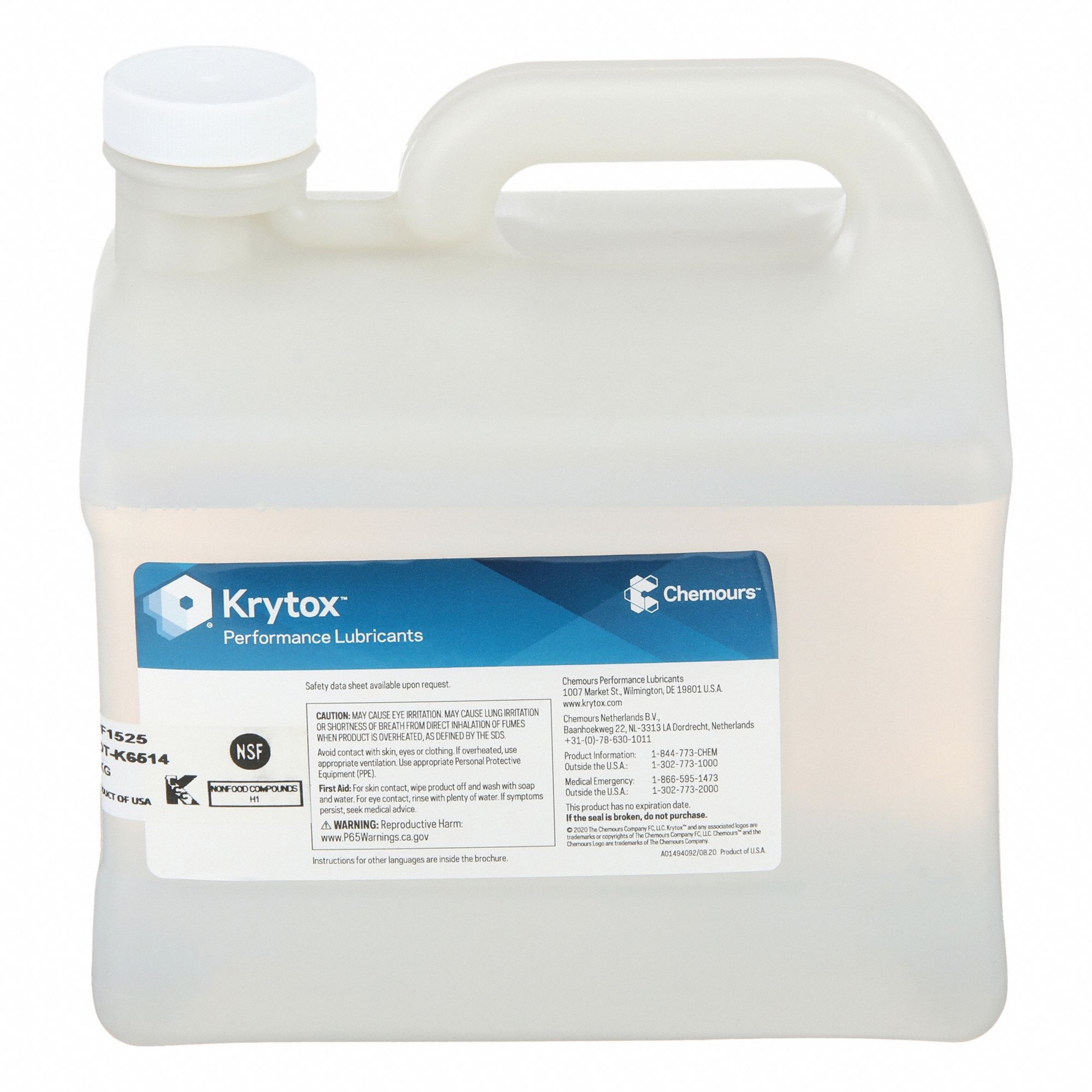 Vacuum Pump Lubricant: 1.3 gal, Pail, 2 SAE Grade, 15 ISO Viscosity Grade, 60 Viscosity Index