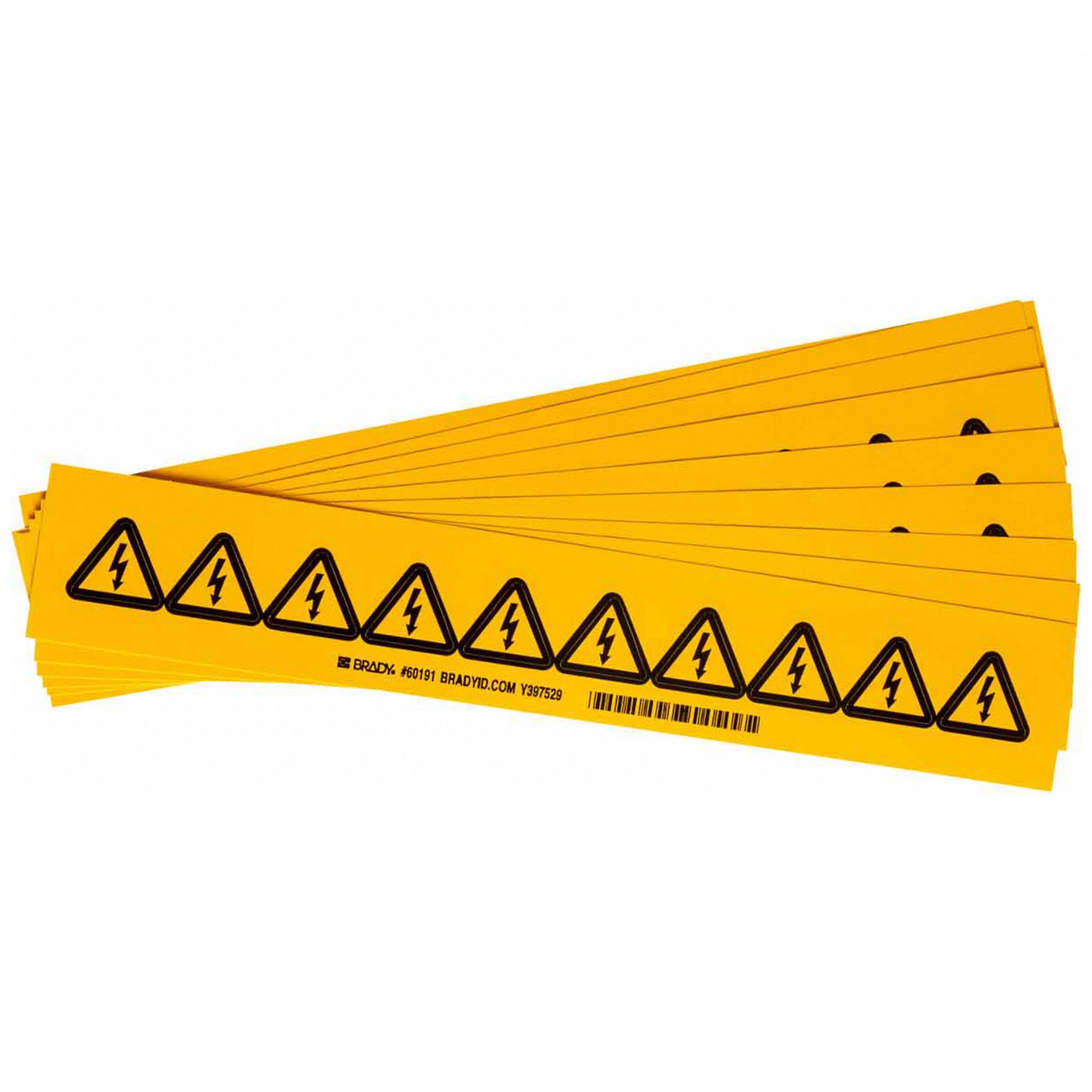 Label, PS Vinyl, 1in.Hx1in.W, Danger, PK10