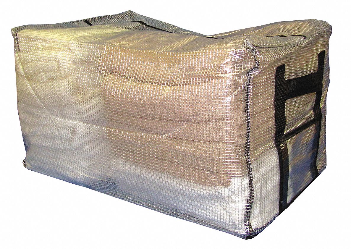 CORTECH Vinyl Property Storage Container, Clear, 16 inL x 24 inW x 12