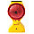 SOLAR BARRICADE LIGHT, 7⅛ X 12⅞ IN, SOLAR, SWITCH KEY, YELLOW, A/C, RED, LED