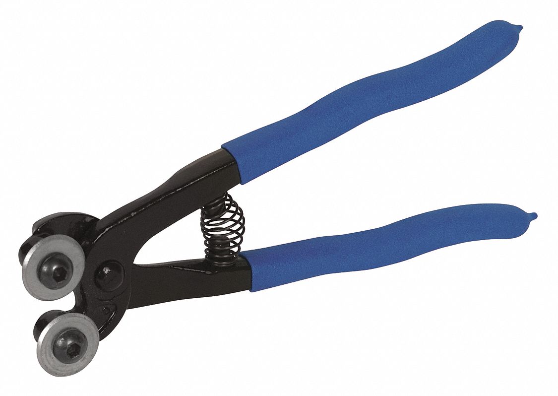 35T138 - Glass Tile Nipper 1/4 In Cap Blue