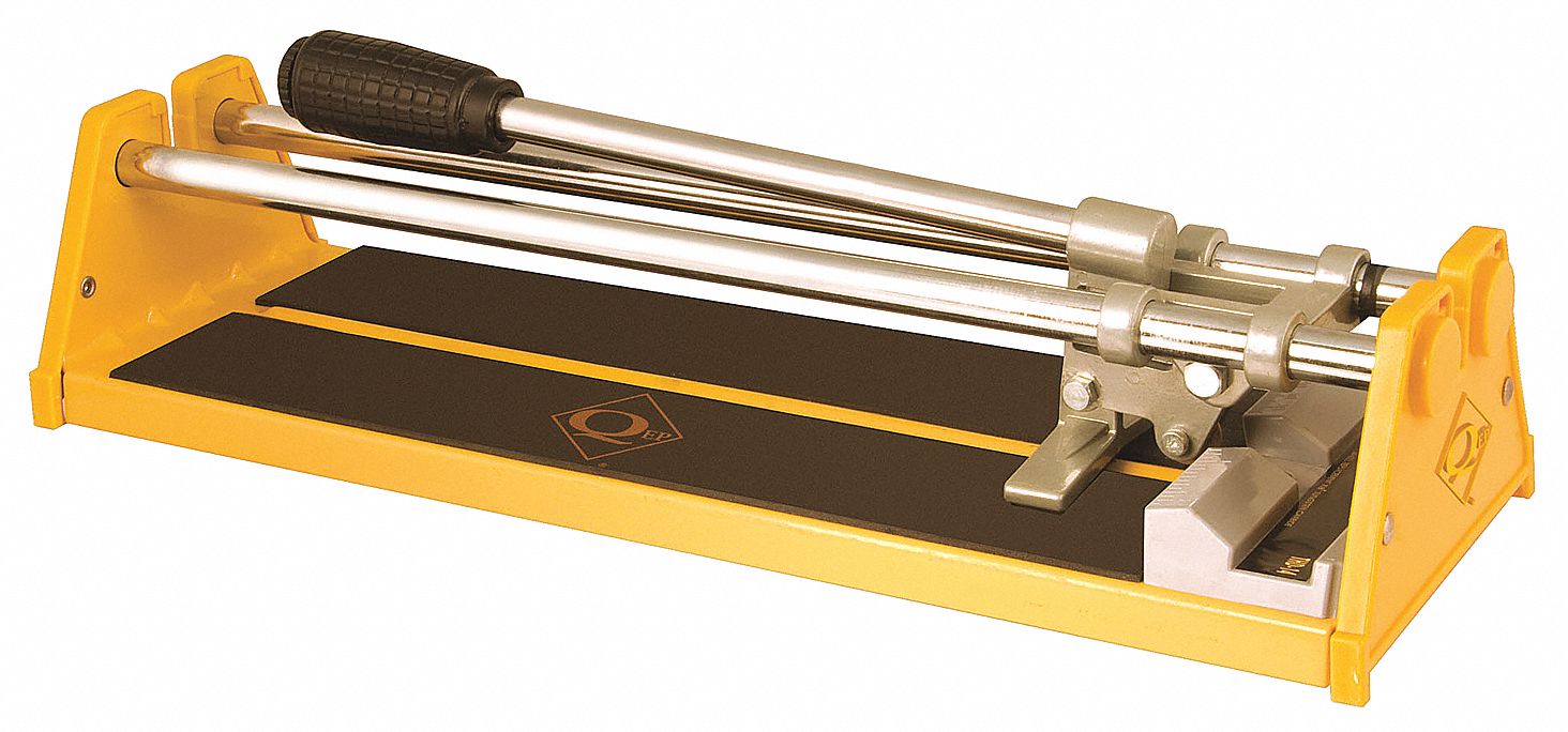 TILE CUTTER,1/2 IN CAP,14 IN,YELLOW