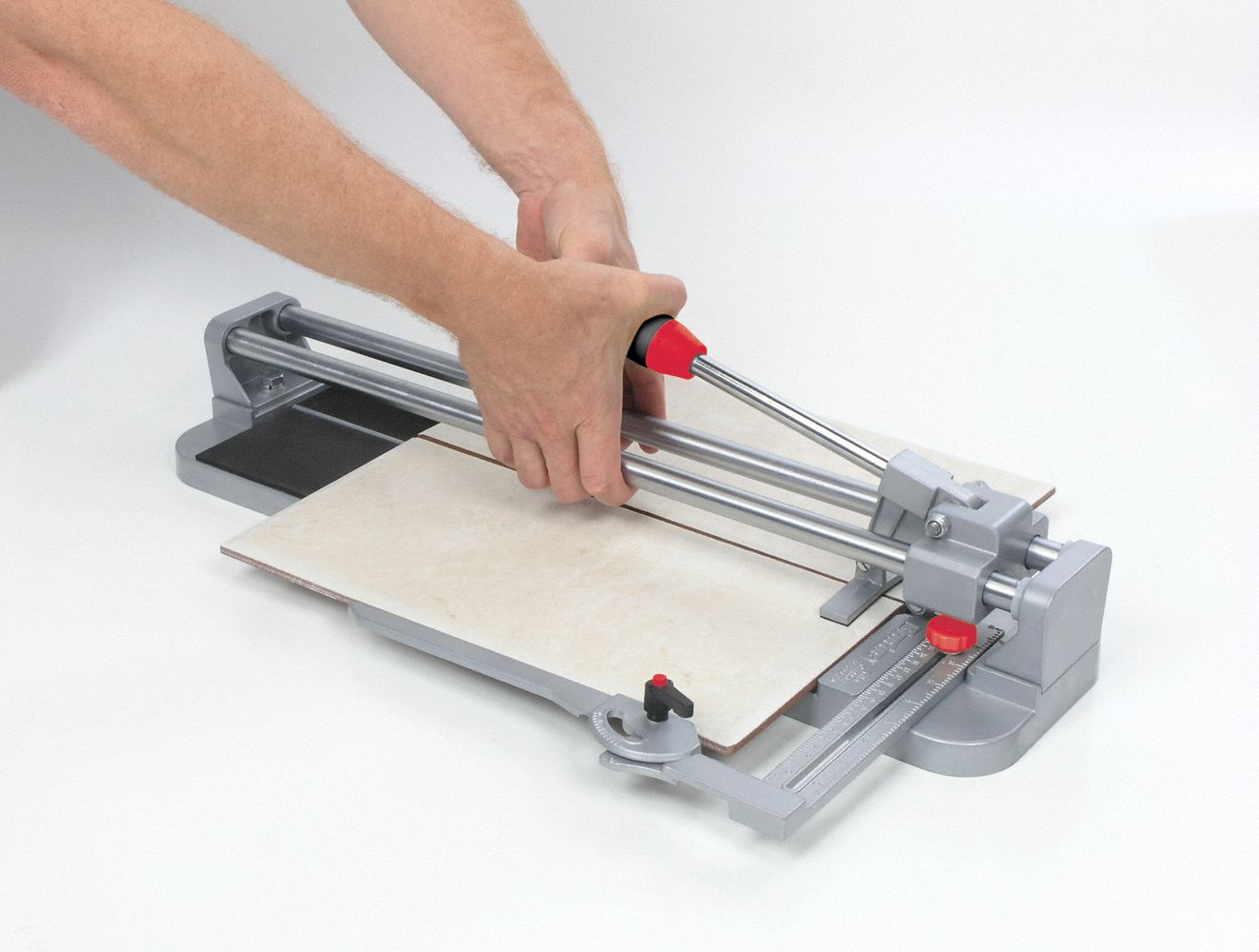 QEP Tile Cutter, 1/2 In Cap, 20 In, Gray/Black 35T14410552BR Grainger