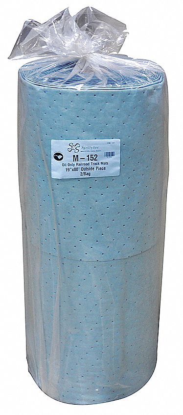 Oil Sorbent Roll, 62 gal Sorbed