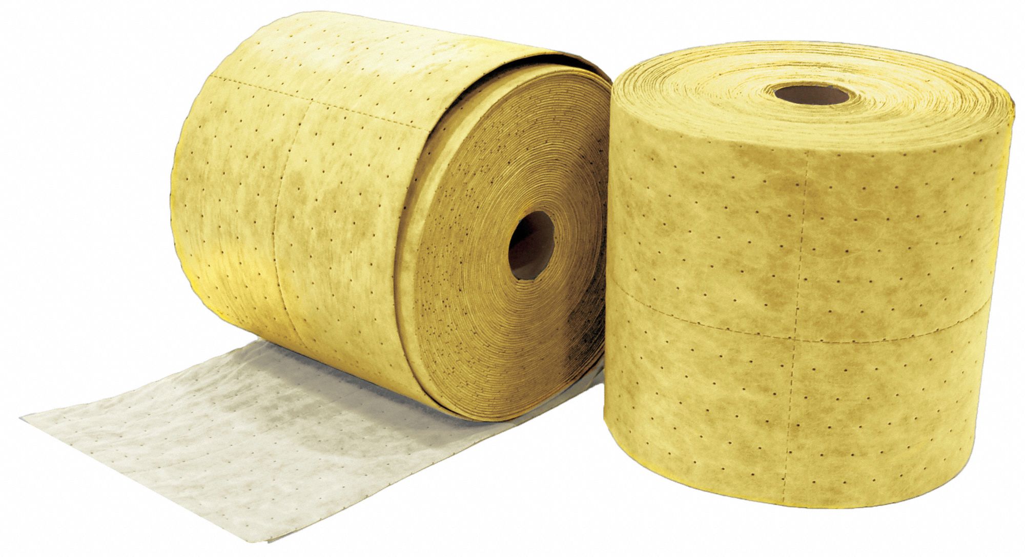 Absorbent Roll, Chem/Hazmat, YLW, 150ft L