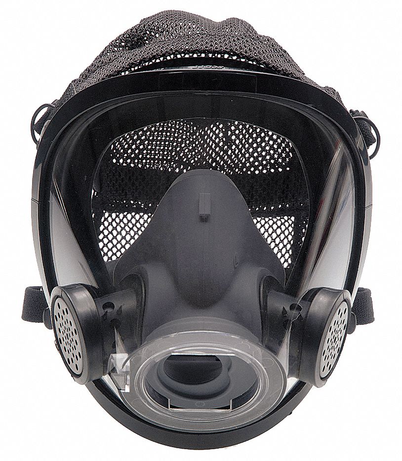 SCOTT SAFETY Full Face Respirator, AV3000 Series, L, Cartridges