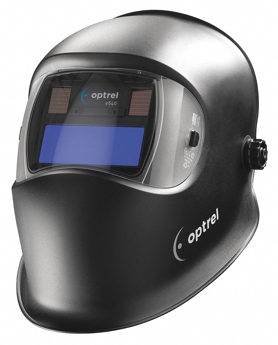 OPTREL e640 Series, AutoDarkening Welding Helmet, 10 to 11 Lens Shade