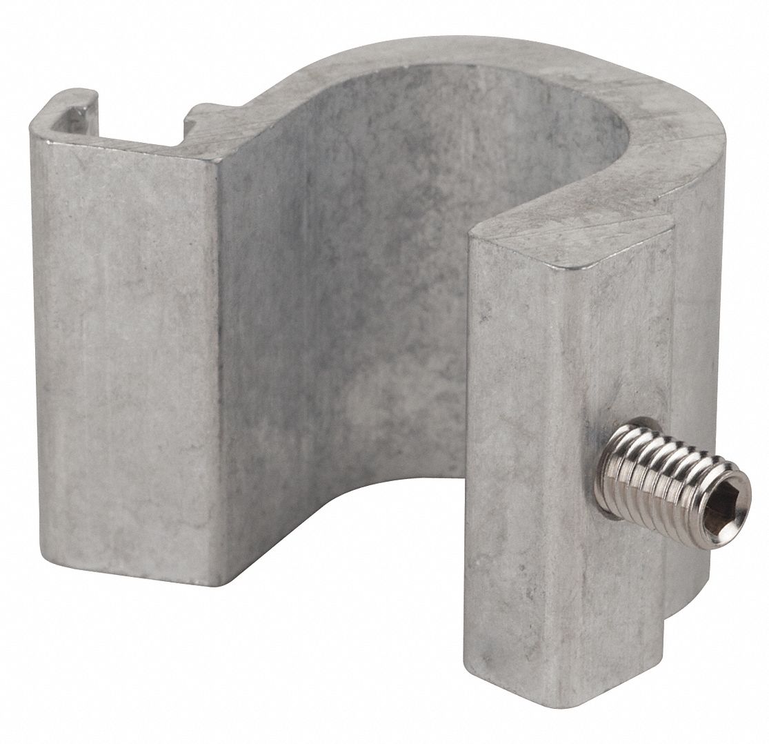 Tie-Rod Cylinder Bracket: Fits 9 mm_10 mm_11 mm_12 mm_13 mm_14 mm_15 mm Bore Dia, Aluminum