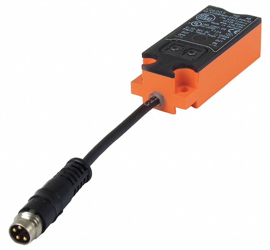 IFM 10 Hz Unshielded Rectangular Proximity Sensor; 20mm x 48mm x 14mm ...