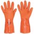 PVC Chemical-Resistant Gloves with Full-Dipped PVC Coating & Cotton Liner, Supported