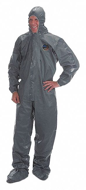 Coverall Attached Hood