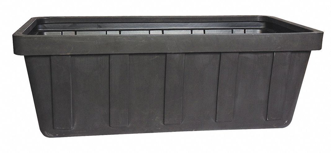 Horizontal Tank Sump: 373 gal Spill Capacity, 10, 000 lb Load Capacity, 84 in x 44 in x 30 in