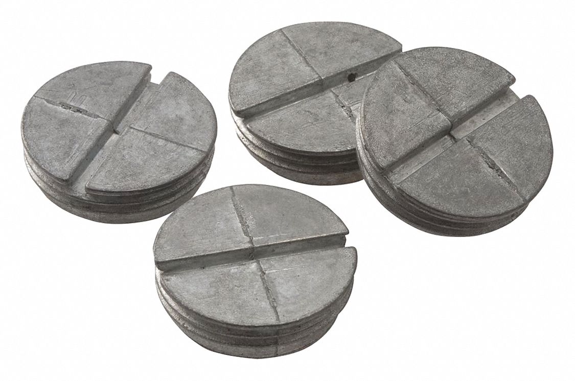 BOUCHON FERMETURE, ZINC MOULE SOUS PRESS