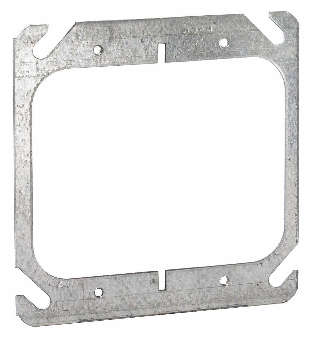 Square Mud Ring 2 Device 4  Flat