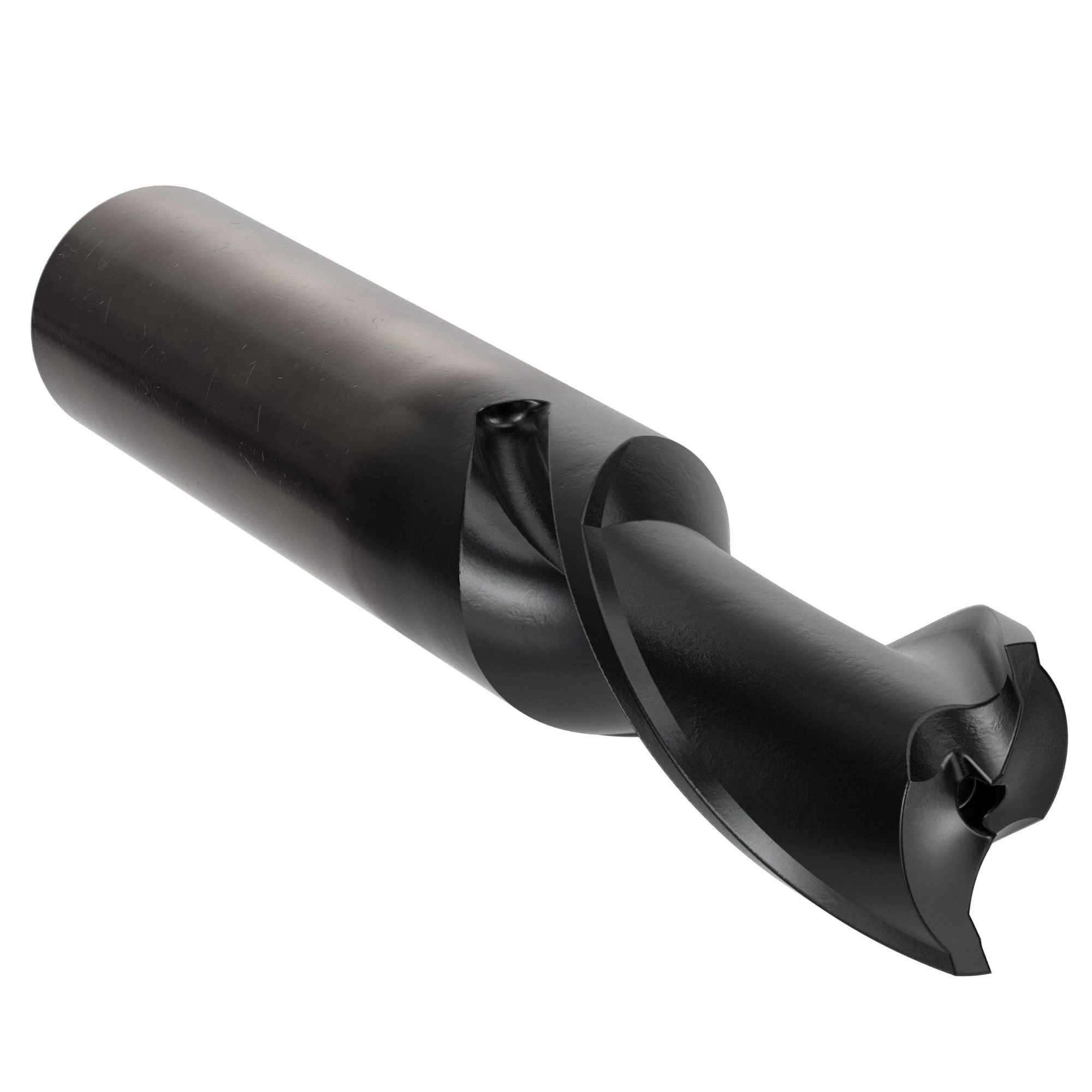 Square End Mill: Carbide, TiAlN Coated, 2 Flute, 1" Mill Dia, 1-1/2" LOC, 4" OAL