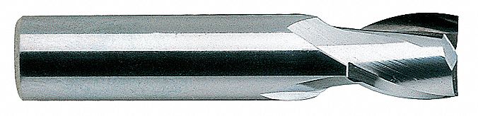 Square End Mill,  0.4375 in,  Carbide
